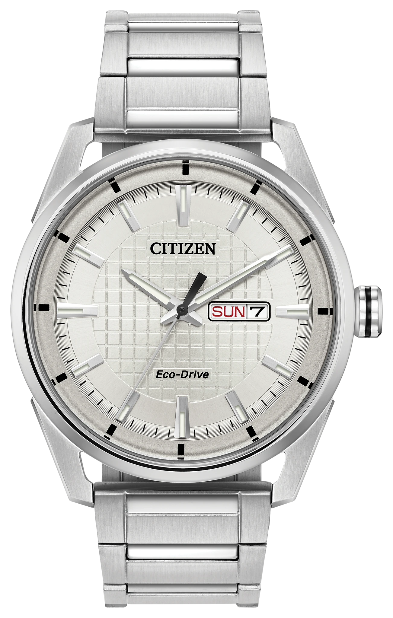 Citizen CTO Eco-Drive Silver Stainless Steel Watch | CITIZEN